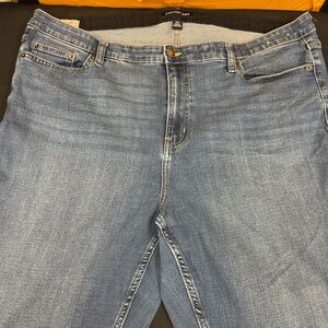 Calvin Klein Light Blue Denim Pants size 22w worn and loved made with repreve